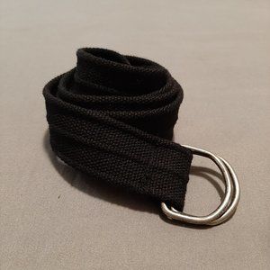 Black Cloth Belt